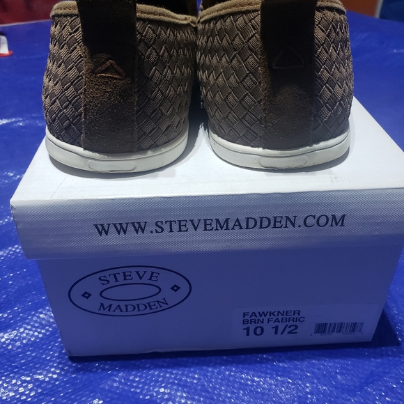 Steve Madden Fawkner Brown Fabric - Picture 3 of 4